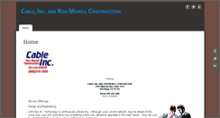 Desktop Screenshot of cableinc.com